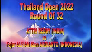 R 32 | Balas Dendam | FajarAlfian/Muhammad Rian Ardianto Depak Duo India | Thailand Open 2022