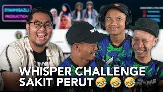 Whisper Challenge Pecah Perut Bersama Syahmi, Asif & Yoe :D