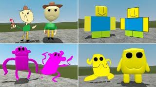 NEW 3D AND 2D THE KILLER , Peenk Ollephunts , Yolliw , AND Rubblux MEMES in Garry's Mod