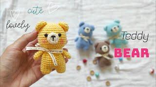 Crochet bear | teddy bear | amigurumi bear |freepattern#crochet#handmade #amigurumi #bear #tutorial