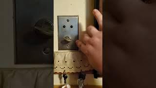 testing the 1975 burglar alarm system at my grandmothers house!