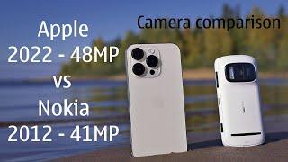 iPhone 14 Pro vs. Nokia 808 PureView - camera comparison