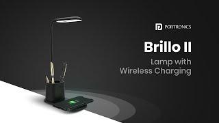 Portronics Brillo 2 a Unique Combination of Desk Lamp & Mobile Charging!