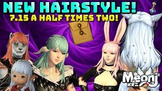 FFXIV: A Half Times Two! - New Hairstyle - Full Previews