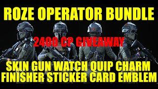 BRAND NEW ROZE OPERATOR BUNDLE - Call of Duty Modern Warfare