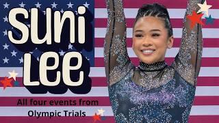 Suni Lee - 2024 Gymnastics - Best Floor, Bars, Beam, Vault #sports