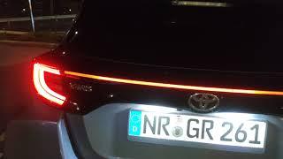 GR Yaris reflex Streifen am Heck