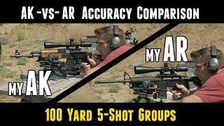 AK47 -vs- AR-15: Accuracy Comparison Between My Rifles