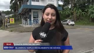 Blumenau amplia recolhimento de móveis | Cotidiano | Tá Na Hora SC