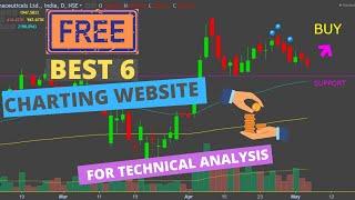 FREE BEST 6 CHARTING WEBSITES FOR TECHNICAL ANALYSIS || STUDY CHART