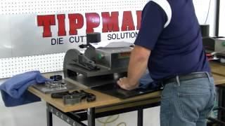 Tippmann Clicker 1500 Die Cutting Press Demonstration