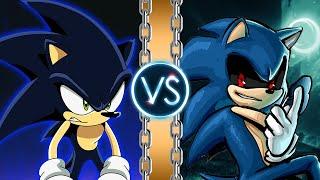 Dark Sonic vs Sonic.Exe