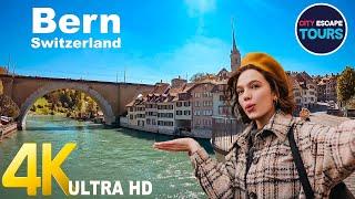 Switzerland Bern  Walking Tour 4K