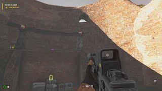 Serious Sam 4 - The Die Is Cast - How to Get to the Secret Gadget Between the Statues (Purple Ball)