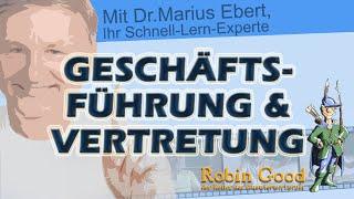 Geschäftsführung und Vertretung