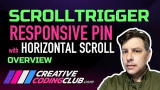 ScrollTrigger: Responsive Pin with Horizontal Scroll (GSAP)