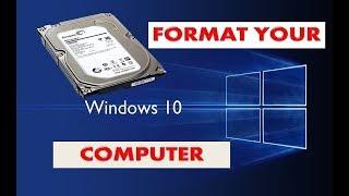 How to Format Your PC And Clean Install Windows 10 - Using USB[FULL TUTORIAL]