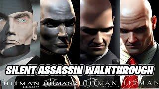 HITMAN MARATHON | HITMAN Codename 47 - Blood Money | Silent Assassin Walkthrough (4 Games)