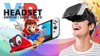 Nintendo Switch VR Headset - Orzly VR Headset for Nintendo Switch and Switch OLED