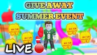 GIVE AWAY SUMMER EVENT ARM WRESTLING SIMULATOR ROBLOX
