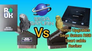 Retro Upgrades Sega Saturn RGB scart cable Review. Is it any good?