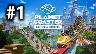 [Episode 1] Planet Coaster PS5 2020 Gameplay [1st Hour Of The Game]