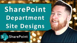 Top 6 FREE SharePoint Site Designs for Departments! | SharePoint Intranet Examples