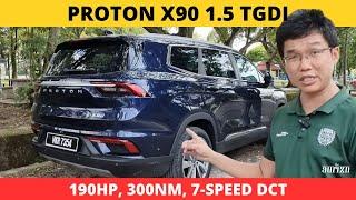 Proton X90 Review - 3-cylinder engine enough for 7-seater SUV? | EvoMalaysia.com