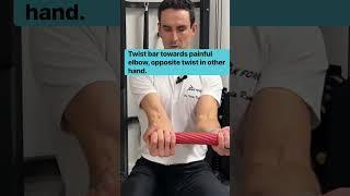 Golfer’s Elbow Flexbar Exercises | San Diego Chiropractic