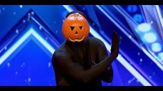 America's Got Talent  - Dancing Pumpkin Man Hilarious Dancer Slays on the AGT Stage