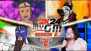 WWE 2K24 My GM Mode 4-Way Playthrough | S2E6: Savage Take-Back | WM Network