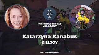 Polski Dubbing KILLJOY z Valoranta - Kwestie Dubbingowe