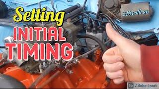 Setting the Initial Timing on Small Block Mopar in Plymouth Duster