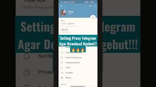 Video ini menjelaskan tentang cara setting proxy di Telegram. #telegram #proxy #download