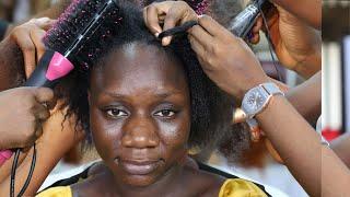 100,000,000 VIEWS ⬆️ BRIDE ⬆️ DARK SKIN TRANSFORMATION  MAKEUP TRANSFORMATION HAIR  TRANSFORMATION