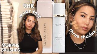 NEW ANASTASIA IMPECCABLE SOFT MATTE FOUNDATION & MORPHE REIMAGINED BRUSHES