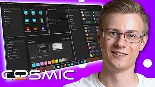 Trying Out The Cosmic Desktop Environment ...