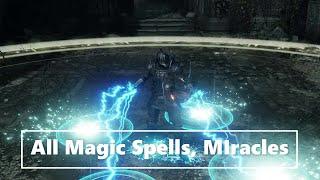 Demon's Souls Remake All Magic Spells, Miracles Effect