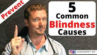 5 Most Common Causes of BLINDNESS (Prevent/Reverse) 2024