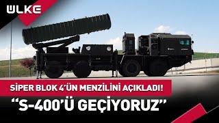 "Siper Blok-4 Hava Savunma Sistemiyle S-400'ü Geçiyoruz" Menzilini Canlı Yayında Açıkladı