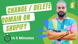 Learn to Remove or Change Domain on Shopify | Hindi (2022)