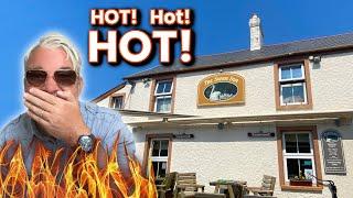 Pub Lunch Time At The Swan Inn, Porthcawl - ‘Feeling Hot, Hot Hot’