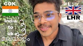 STRUGGLE PAID OF FINALLY!!!! COK TO LHR | MALAYALAM VLOG #studyabroad #malayalam #london #kochi