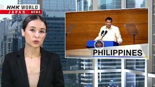 Ex-Philippine President Duterte arrestedーNHK WORLD-JAPAN NEWS