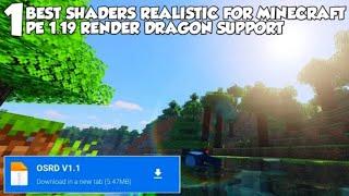 woww!! top 1 shader mcpe 1.19 render dragon support | ringan no lag