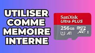 Comment Utiliser La Carte Sd Comme Memoire Interne ( FACILE )