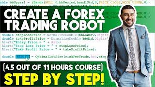 Forex Algorithmic Trading Course: Learn How to Code on MQL4 (STEP BY STEP)
