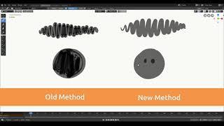 Grease Pencil Stroke Overlap Fixing - Blender 2.80 Beta