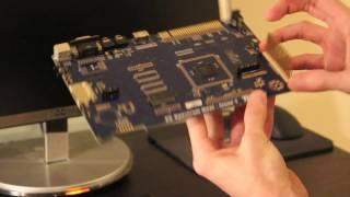 ZX Spectrum Next: a quick look at the board in action