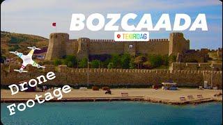 BOZCAADA TEKIRDAG DRONE FOOTAGE in Turkey #bozcaada #turkey